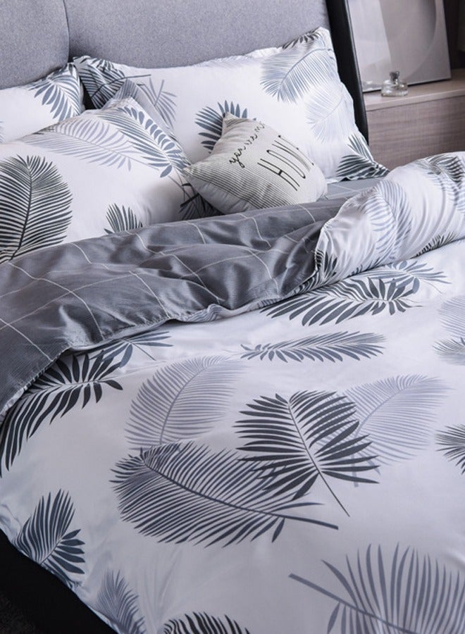 Sharpdo One Piece Luxurious Microfiber Comforter Quilt Cover Microfiber Soft Material Size 220x240cm - Image 4