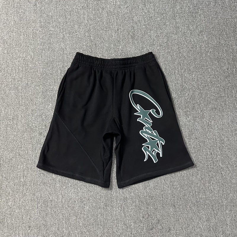 Coriz Classic Devil Island Print Loose Trendy Brand Hip-Hop Shorts For Men And Women - Image 4