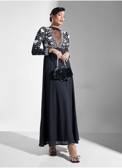 Frock and Frill Embellished Maxi Dress  - Image 4