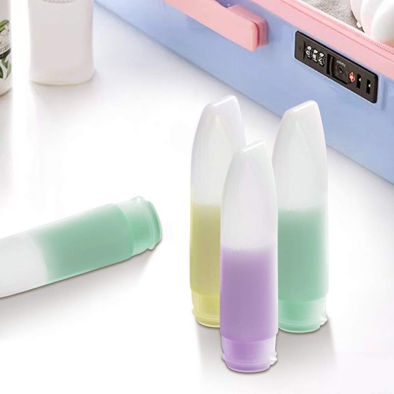 Nydotd 18 Pack Travel Size Plastic Squeeze Bottles for Liquids, 30ml/1Oz TSA Approved Makeup Toiletry Cosmetic Containers, Leak-Proof with Flip Caps, Refillable - Image 5