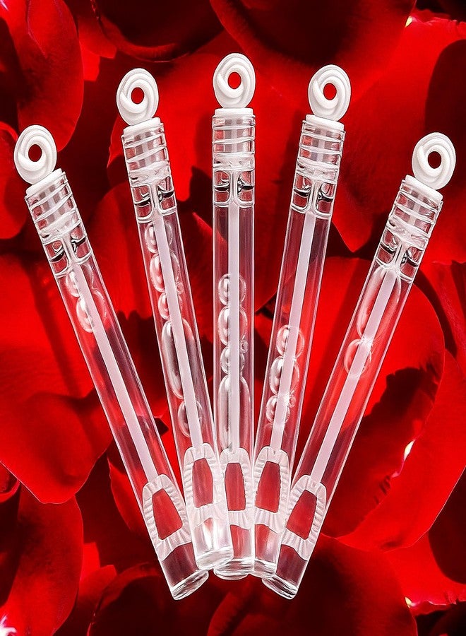 LOAVER 40 Pcs Mini Bubble Wands Bulk for Wedding,White Circle Party Favor Bubble Sticks for Wedding Reception Send Off Birthday Anniversary Celebration Summer Toys Party Supplies - Image 4