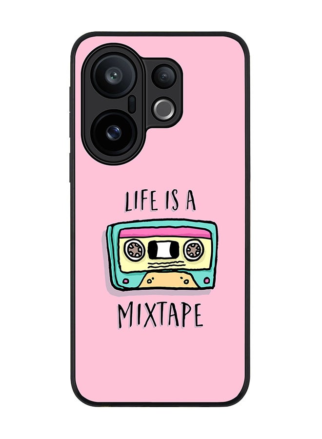 Stylizedd For vivo X200 FE / S30 Pro mini Case,Slim fit Camera Protection, Shockproof Thin Phone cover  - Life is a mixtape