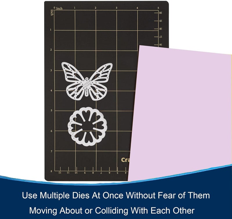 CraftFIRST 6 x 9 Magnetic Shim with Popular Card Size Grids Die Cutting Accessaries 2 Shims - Image 5