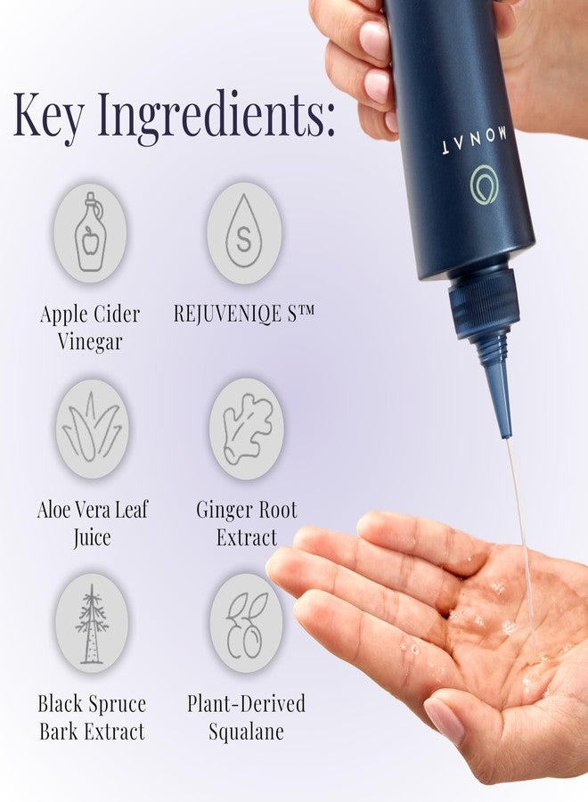 monat غسول الخل المنقي من MONAT - إكسير مغذي مرطب لشعر لامع وناعم وسلس وبراق - Image 4