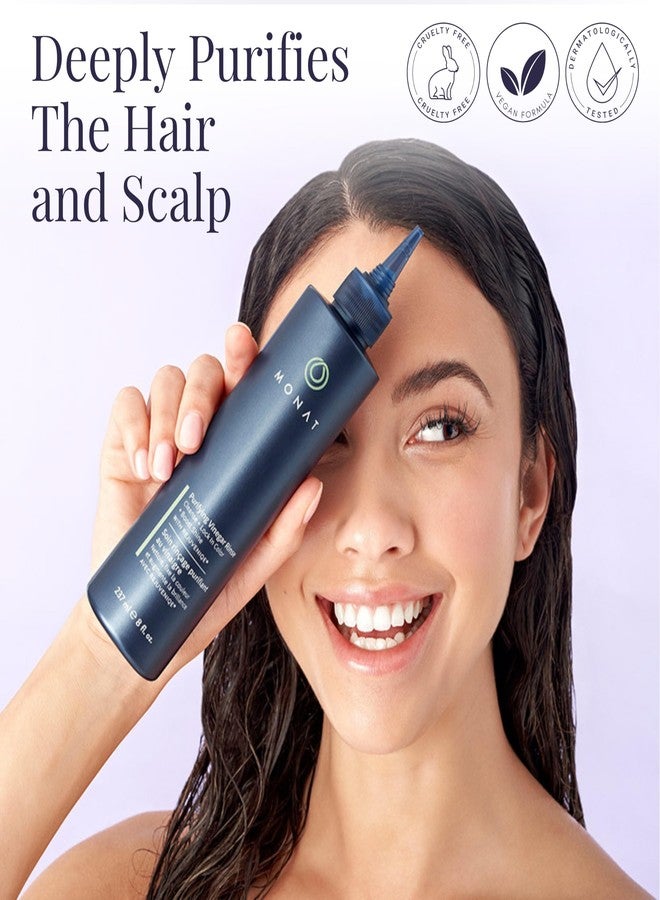 monat غسول الخل المنقي من MONAT - إكسير مغذي مرطب لشعر لامع وناعم وسلس وبراق - Image 5