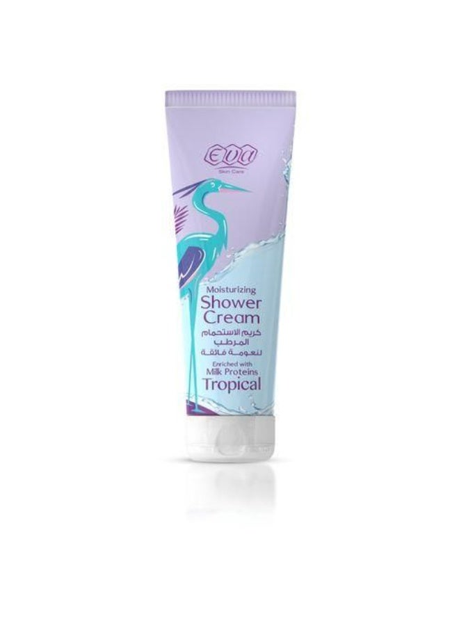 إيفا لمستحضرات التجميلية كريم الاستحمام المرطب من إيفا - استوائي