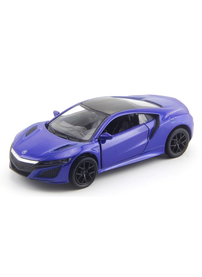 Marco Yufeng Authorized Boxed Alloy Car Model Land Rover Volkswagen Audi Toyota Lanbo Ford Kini Chevrolet-Color:554031 Eulogize Blue  - Image 1