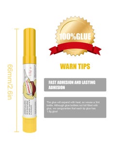 Excefore 1.5 Gram x 50 Vial Convenient Super Glue, All Purpose Adhesive, Super Glue Bulk, Instant bonding for bonding Glass, Leather, Metal, Wood, Plastic, Silicone, Rubber, Jewelry  - Image 3