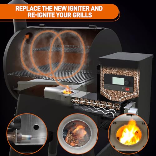 COMVIEE KIT0255 Hot Rod Igniter Replacement for Traeger D2 Pellet Grills Pro 575 & 780, Ironwood 650 & 885, Silverton 620 & 810, Timberline 850 &1300 (Gen 2 only), Part for Traeger D2 Direct Drive Smoker - Image 5