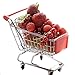 Shindel Mini Shopping Cart for Kids Grocery Store Pretend Play for Toddler Supermarket Handcart Trolley Dollhouse Toys for Kids - Image 3