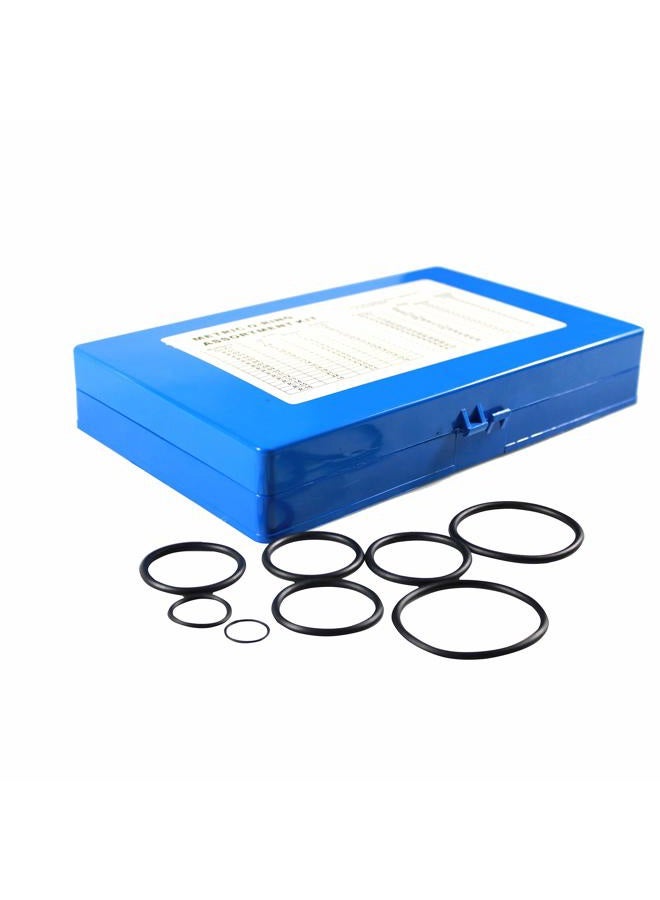 HFS (R) Universal O-Ring Assortment Set Kit Automotive Seal Rubber Gasket Metric 100% Nitrile Rubber (NBR) 32 Sizes 3 mm to 50 mm I.D.with Storage Box  - Image 4