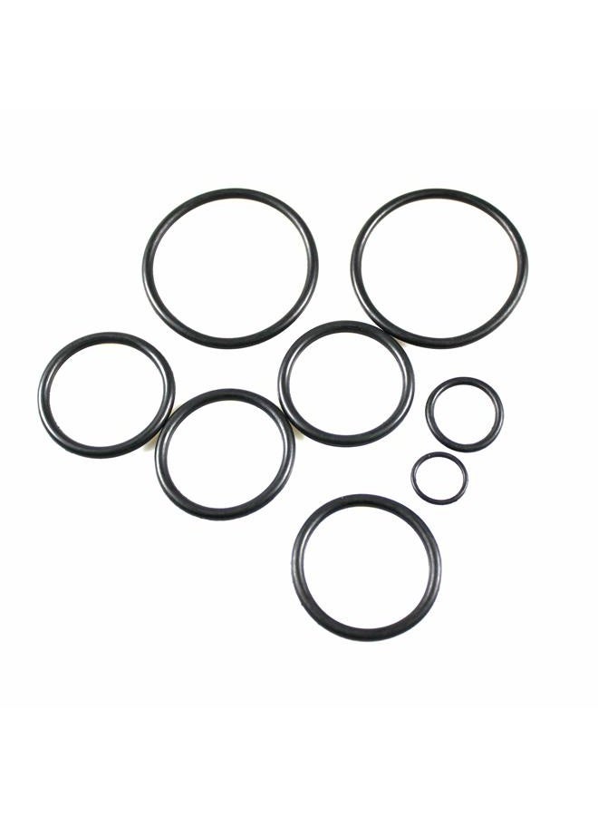 HFS (R) Universal O-Ring Assortment Set Kit Automotive Seal Rubber Gasket Metric 100% Nitrile Rubber (NBR) 32 Sizes 3 mm to 50 mm I.D.with Storage Box  - Image 5