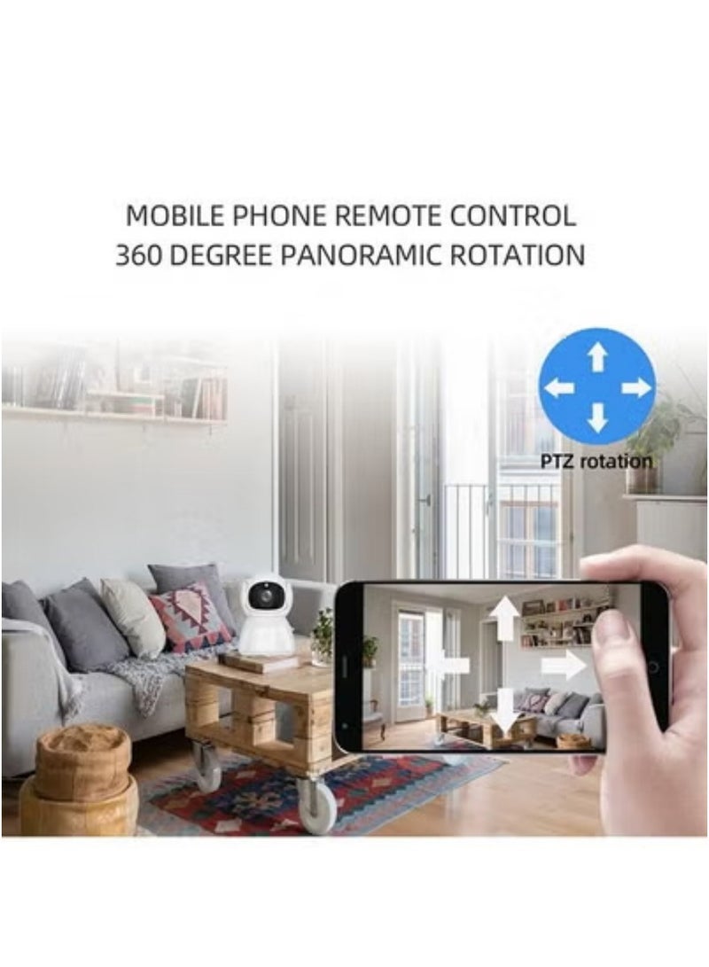Generic Home Camera 360 Degree WiFi Security Camera Motion Detection Human Detection 2-Way Audio Night Vision - Image 2