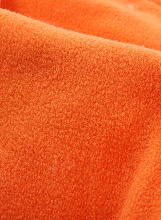 Mogoko Dog Pumpkin Costumes, Pet Halloween Cosplay Dress, Cute Pumpkin Pet Outfits, Fleece Outfits Warm Clothes with Hat for Dogs(L Size) - Image 5