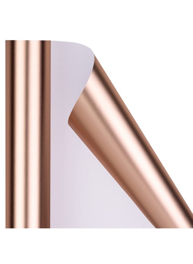 Rose Gold Metallic Wrapping Paper - Solid Color Matte Paper Perfect For Wedding, Birthday, Christmas, Baby Shower - 30 Inches X 100 Feet - pzsku/Z220F908CB08DE27B6368Z/45/_/1733728836/6c4cb010-eb7d-4853-97c9-ac0124cb72c7