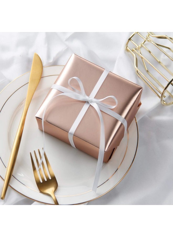 Rose Gold Metallic Wrapping Paper - Solid Color Matte Paper Perfect For Wedding, Birthday, Christmas, Baby Shower - 30 Inches X 100 Feet - pzsku/Z220F908CB08DE27B6368Z/45/_/1733728842/a14c65c5-50b2-45b2-b95a-fc2c50a6a053