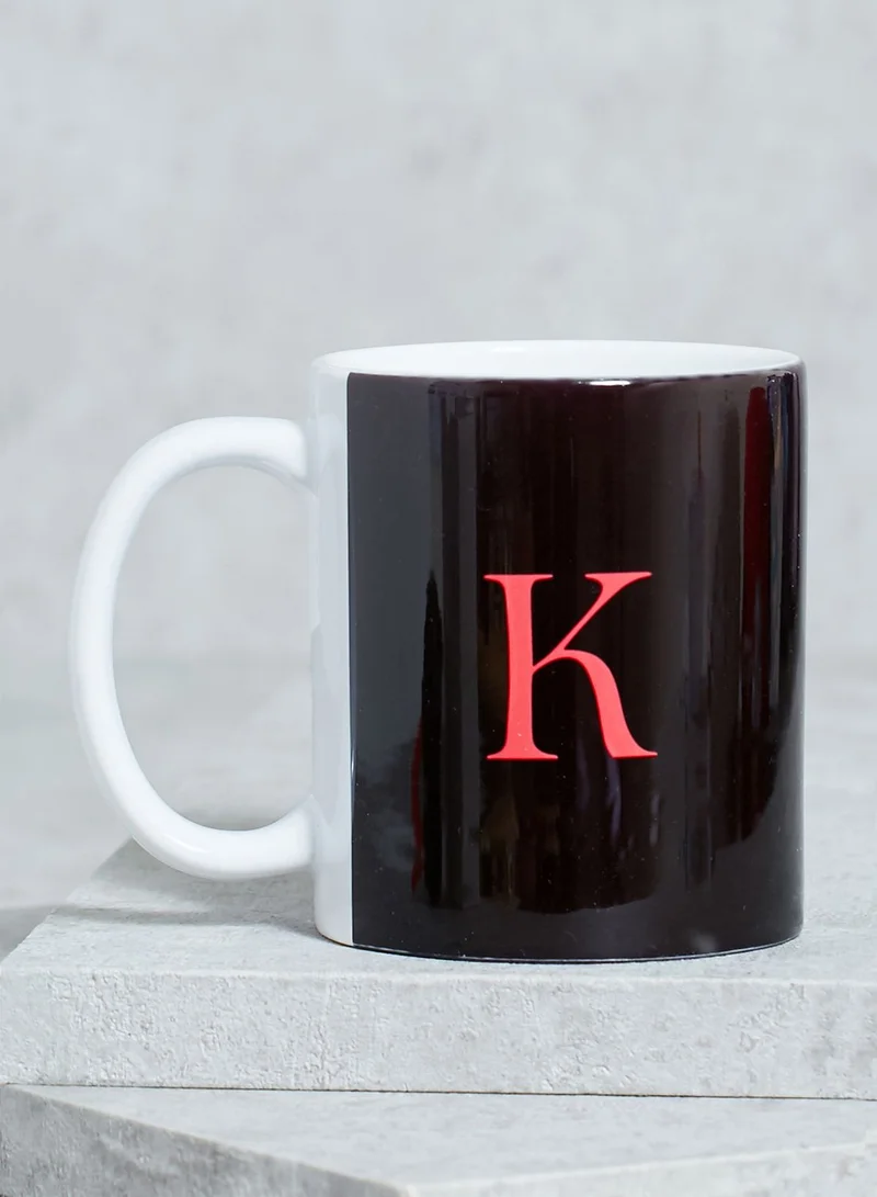 Ginger Letter K Mug