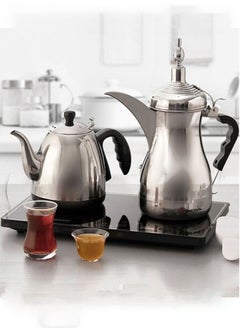 TOSCANA U Arabic Coffee and Tea Maker 1 L 1600 W ST-C94845 Silver Black  - Image 3