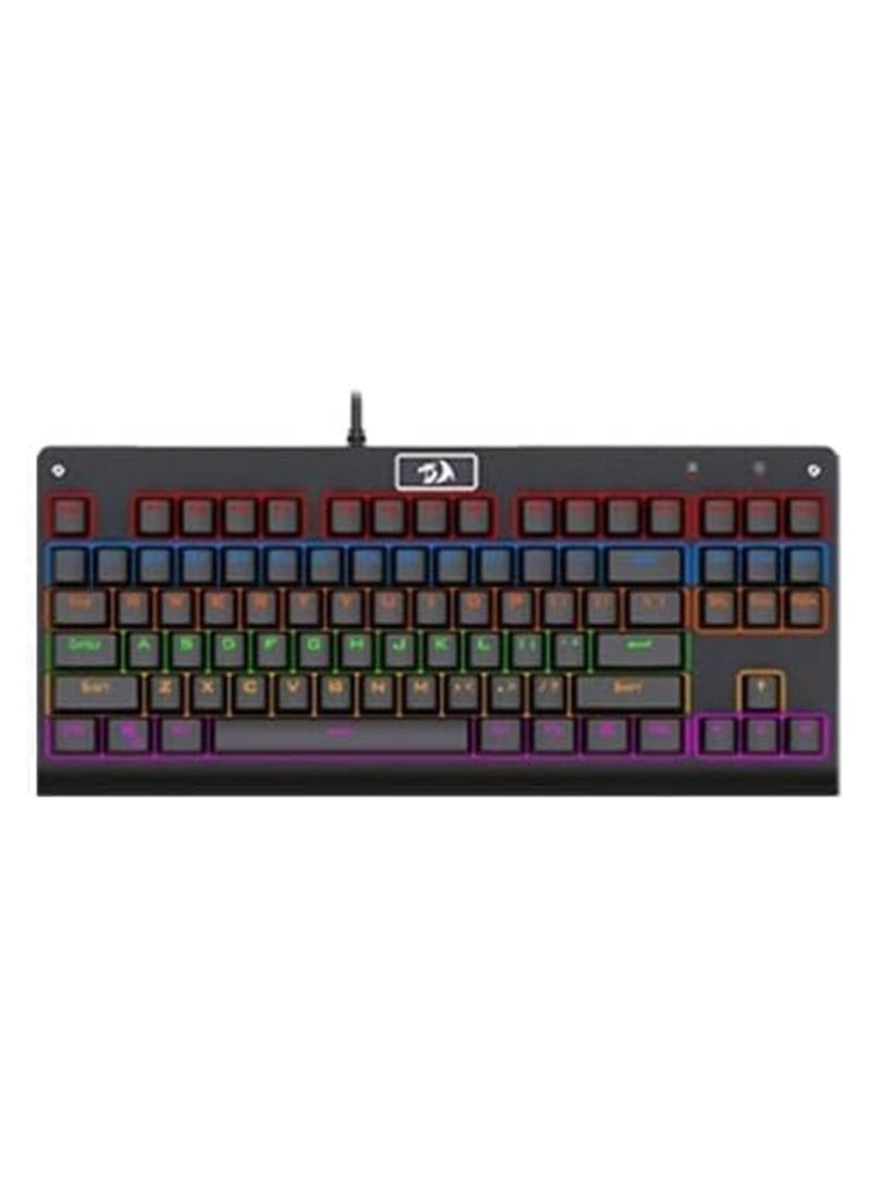 Redragon K568R-BA Gaming Keyboard and Mouse Combo – Mechanical Keyboard with RGB Backlighting, Red Switches, Programmable Gaming Mouse, Ergonomic Design, for PC and Laptop - Image 2