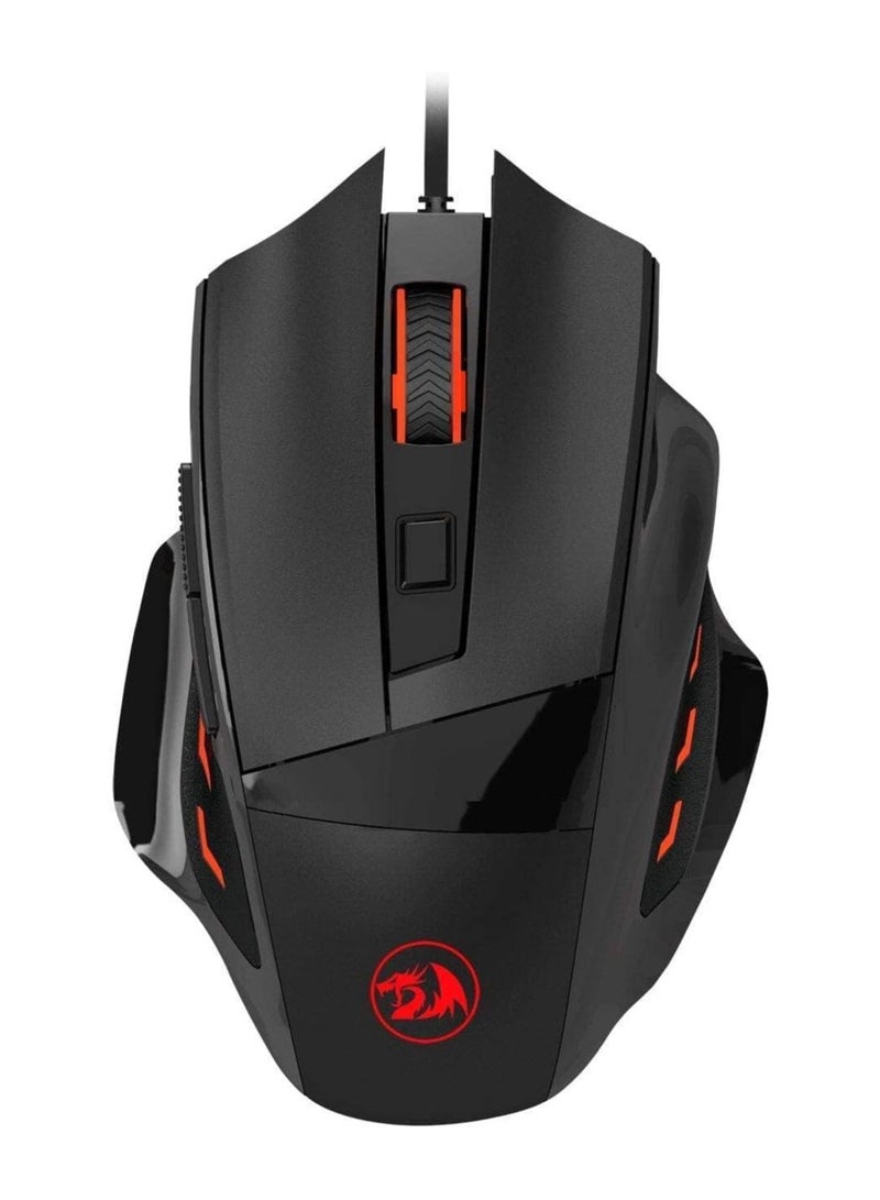 Redragon K568R-BA Gaming Keyboard and Mouse Combo – Mechanical Keyboard with RGB Backlighting, Red Switches, Programmable Gaming Mouse, Ergonomic Design, for PC and Laptop - Image 3