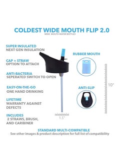 THE COLDEST WATER COLDEST WIDE MOUTH LID  - Image 2