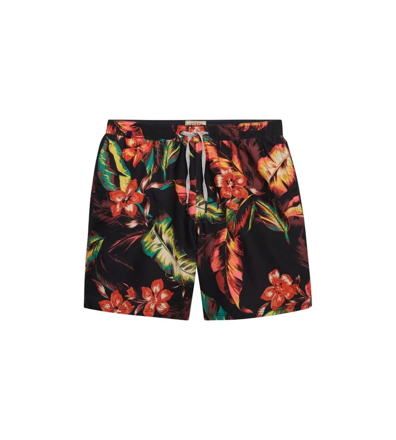 سوبر دراي Hawaiian Print 16-inch Swim Shorts