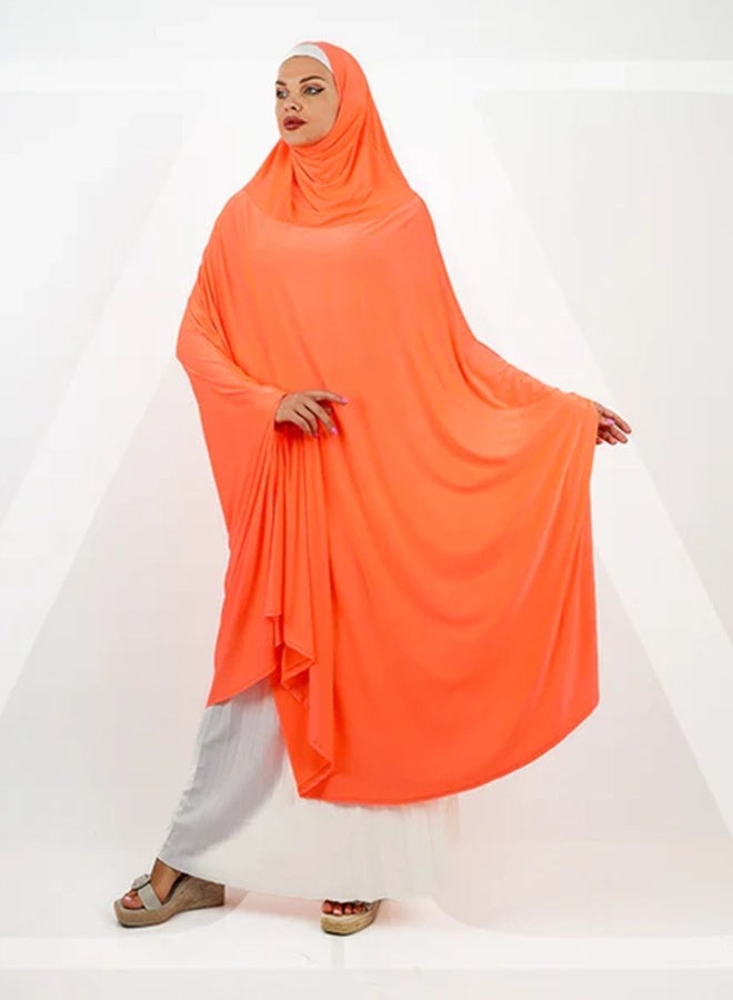 Zmurud Jersey Khimar - plain - Image 2
