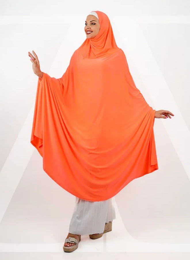 Zmurud Jersey Khimar - plain - Image 4