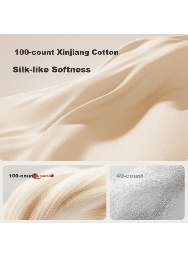 Jindu Pure Cotton Women's Underwear Festival Gift 10a Antibacterial Mid-high Waist Tummy Control Extended Crotch Medical Grade Class A Xinjiang Cotton Girls - Image 2