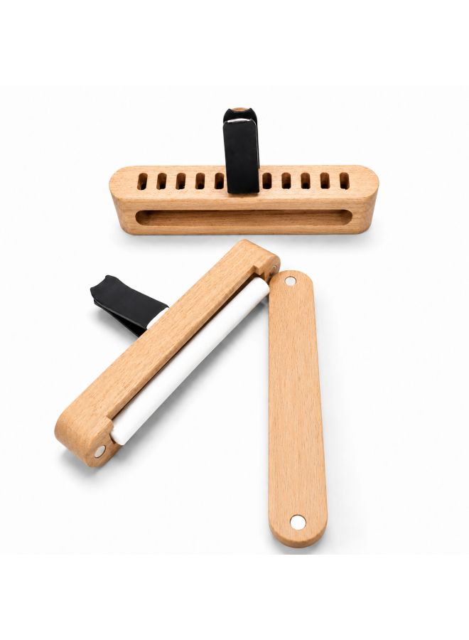 Wooden Car Vent Diffuser Clip Air Freshener Holder with Replacement Sticks - Image 5
