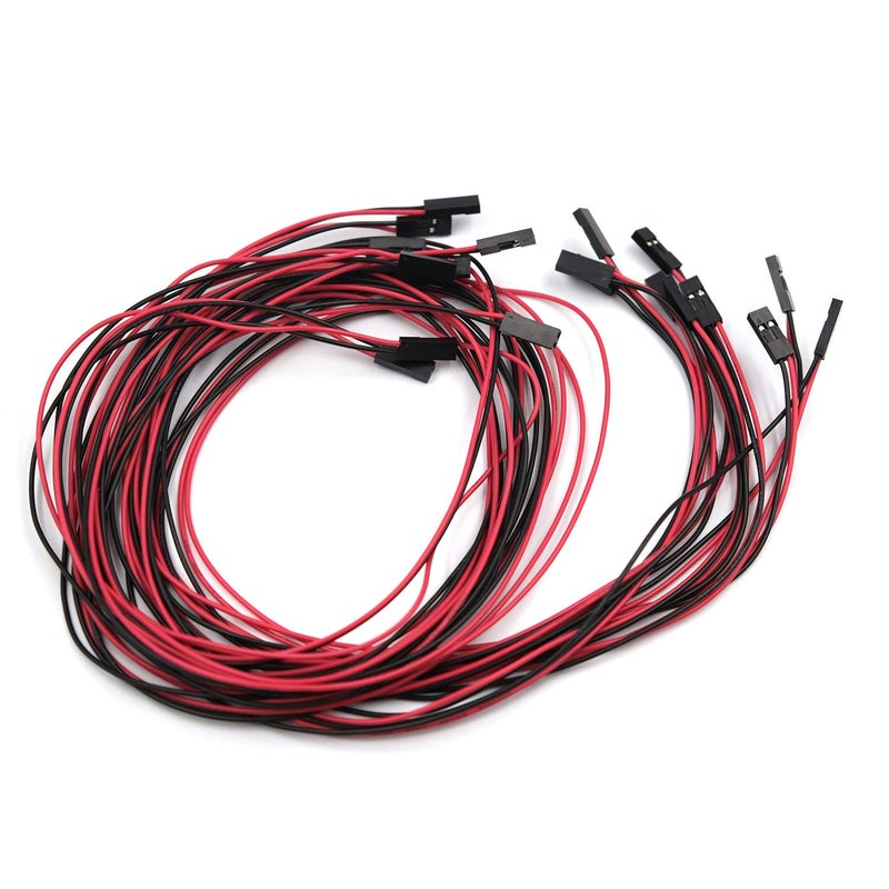 Mayata 70cm 2 Pin Female to Female for Jumper Wire for Dupont Cable for 3D Printer (20pcs) - Image 5