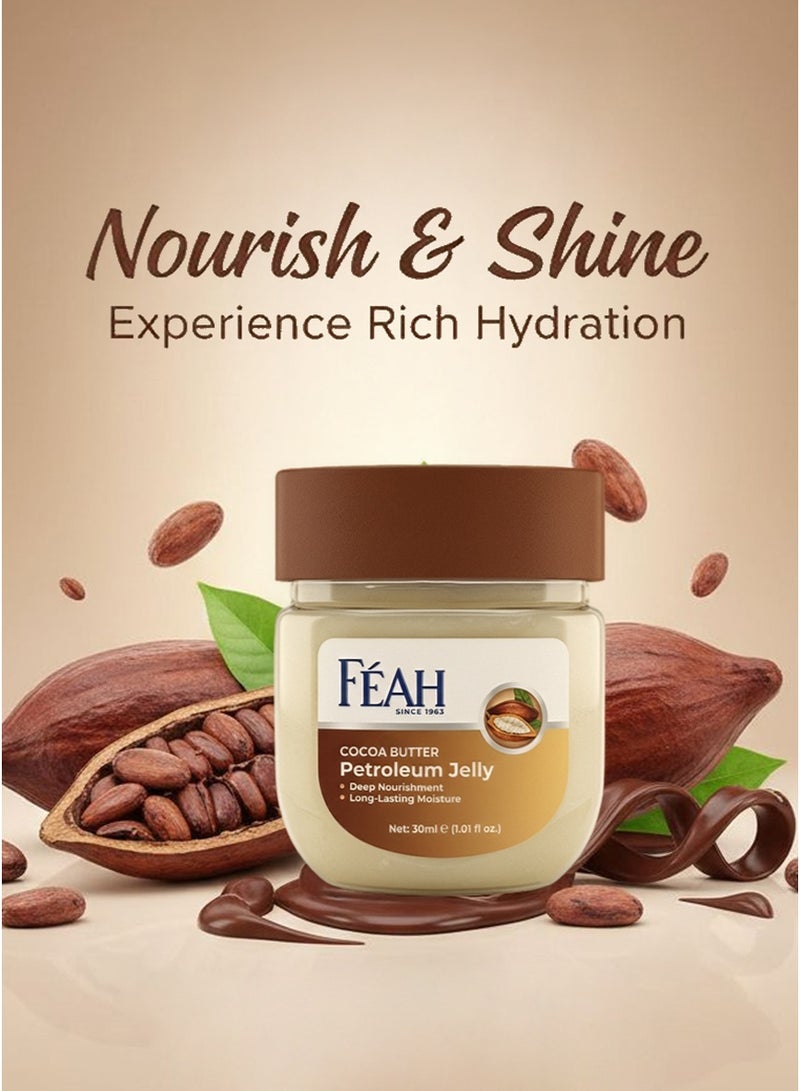 فياح فازلين زبدة الكاكاو من فيا 30 مل - حجم الجيب - عناية عميقة بالترطيب - Image 3