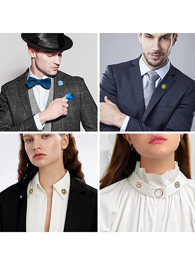 إسكدنيا 100 Pairs erfly Clutch Tie Tacks Pin Back Replacement with 8mm Length for Backs Lapel Brass Badge Hat Blank Pins Craft Making - Image 5