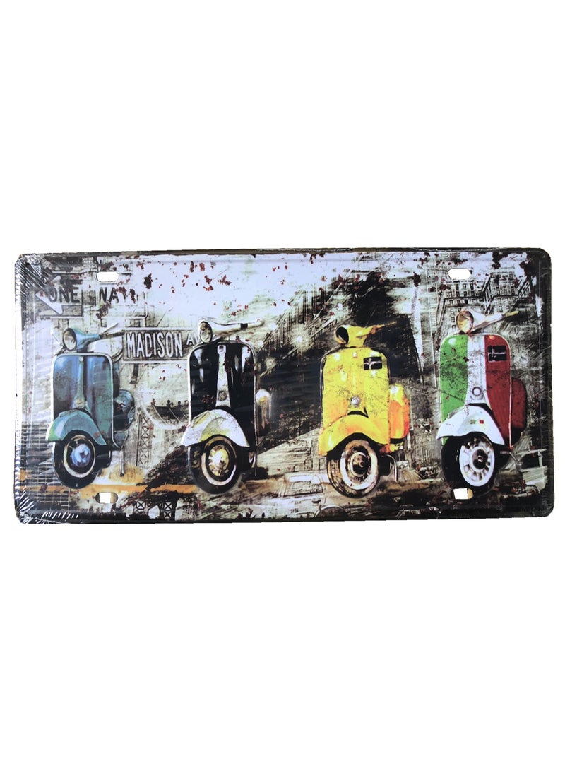 LINGWEI Wall Decoration Metal Poster Wall Plates Car Plate Art Poster For Home Vintage Metal Tin Sign Poster Plaque Bar Pub Club Tavern Wall Home Retro Decor - Image 2
