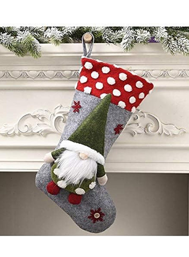 Brain Giggles Brain Giggles Hanging Stocking Decoration Gift Socks Ornament for Holiday Treat Bag  - Image 3