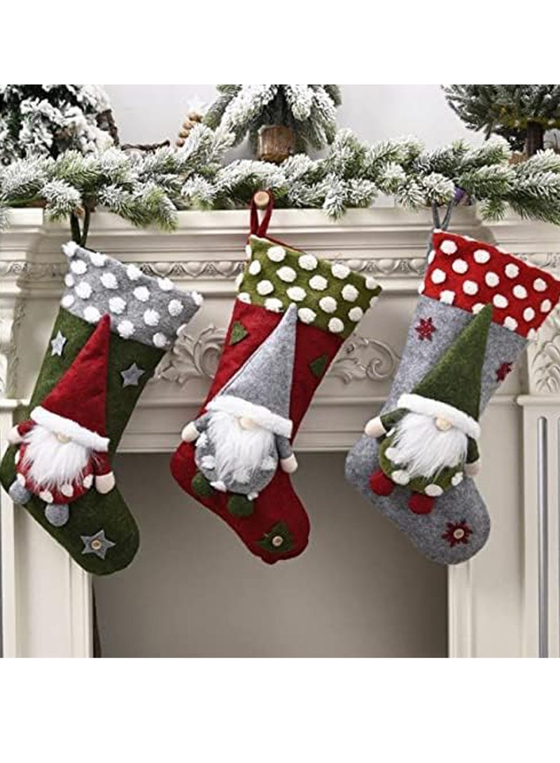 Brain Giggles Brain Giggles Hanging Stocking Decoration Gift Socks Ornament for Holiday Treat Bag  - Image 4