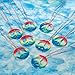 Fun Express Rainbow Peace Sign Necklaces 48 Pieces 23 Inch Cord Rainbow - Image 4