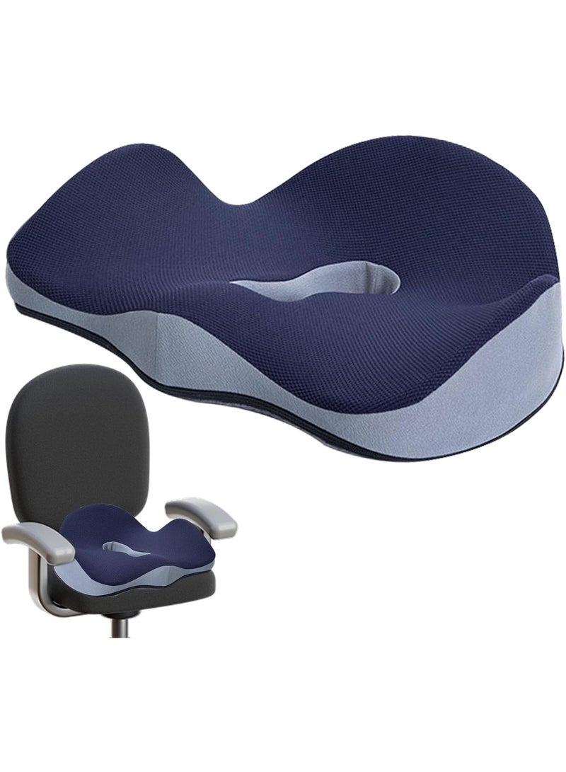 High-Density Breathable Non-Slip Seat Cushion for Office Chair and Car, Adult Chair Raiser Pad - Image 2