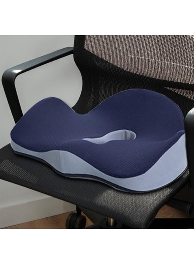 High-Density Breathable Non-Slip Seat Cushion for Office Chair and Car, Adult Chair Raiser Pad - Image 1