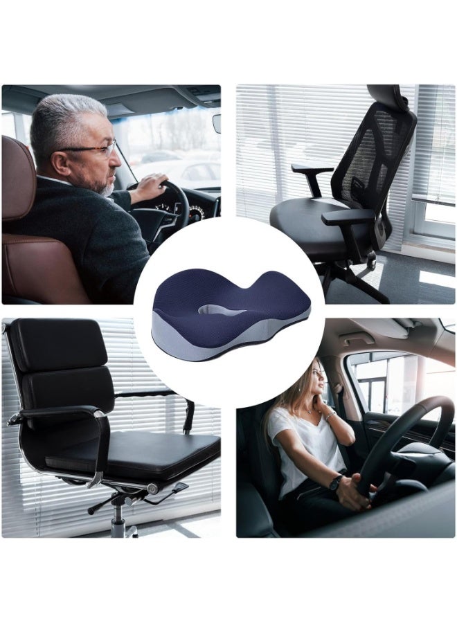 High-Density Breathable Non-Slip Seat Cushion for Office Chair and Car, Adult Chair Raiser Pad - Image 3