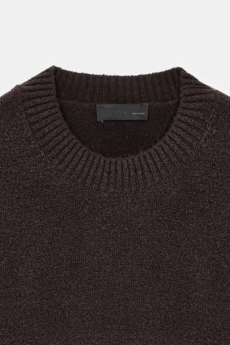 Dilvin Coffee Brown DILVIN Women's Knit Sweater for Women | Best Price UAE