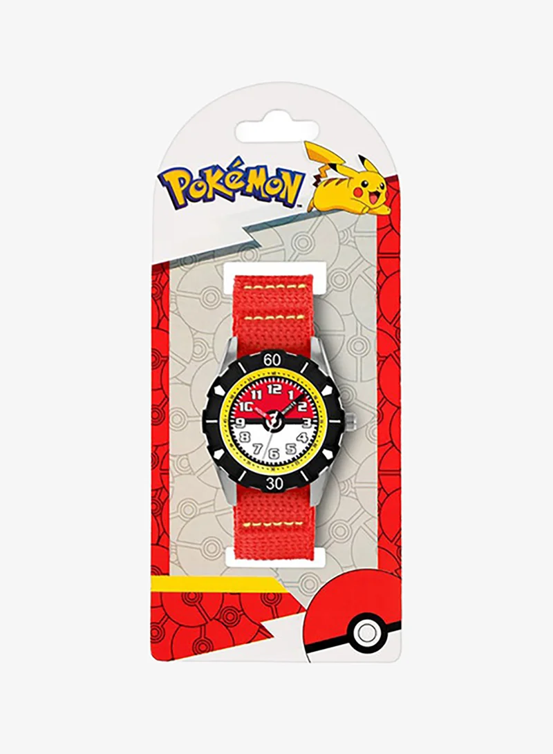 Disney  Boys Analog Round Shape Nylon Wrist Watch - POK3129 - 35.5 Millimeter for Men | Best Price UAE