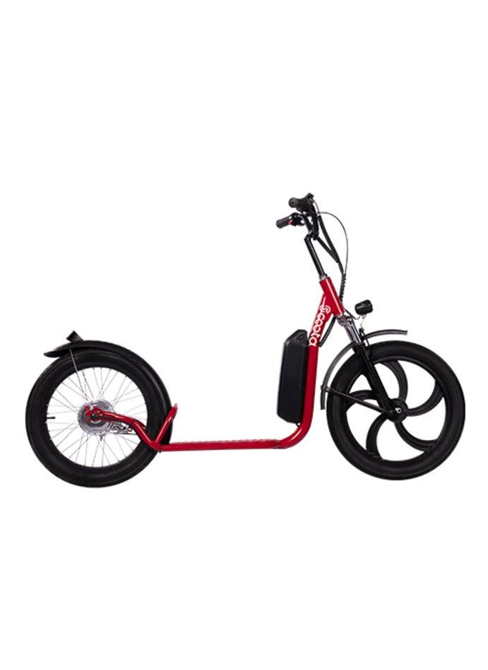 Glide - Scoota , High-Speed Electric Scooter ,LED, Speed: 30km/h, Power: 350 W, Berry Red - Image 1