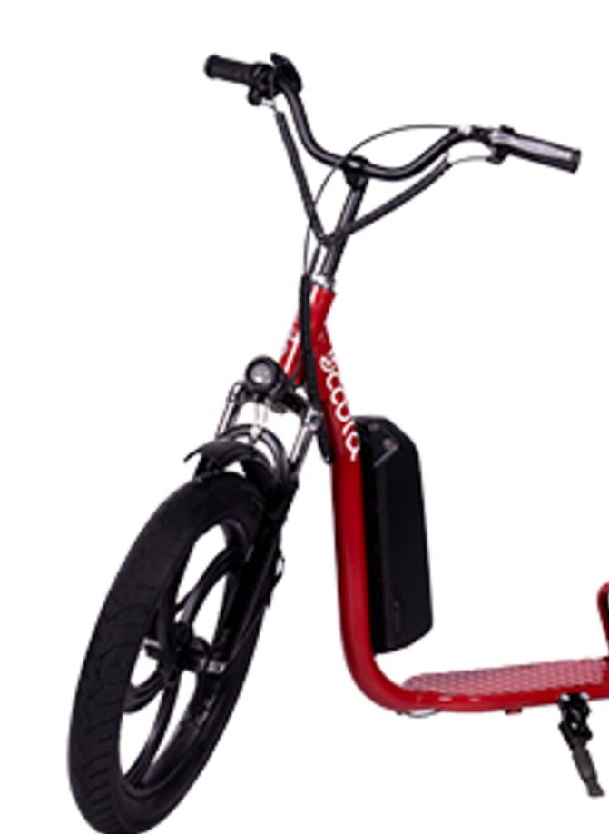 Glide - Scoota , High-Speed Electric Scooter ,LED, Speed: 30km/h, Power: 350 W, Berry Red - Image 1