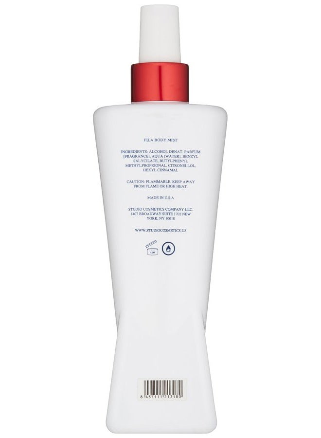 FILA FILA Refreshing Body Spray for Women - Aquatic, Energizing Designer Body Spray Fragrance - Notes Of Mandarin And Passion Fruit - Intense, Long Lasting Scent, Streamlined White Bottle - 8.4 Oz  - Image 2