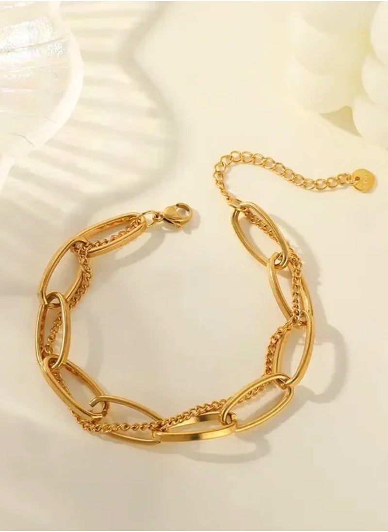 Jewelry For Life - High Quality Stainless Steel Trendy Bracelet For Women - Image 1