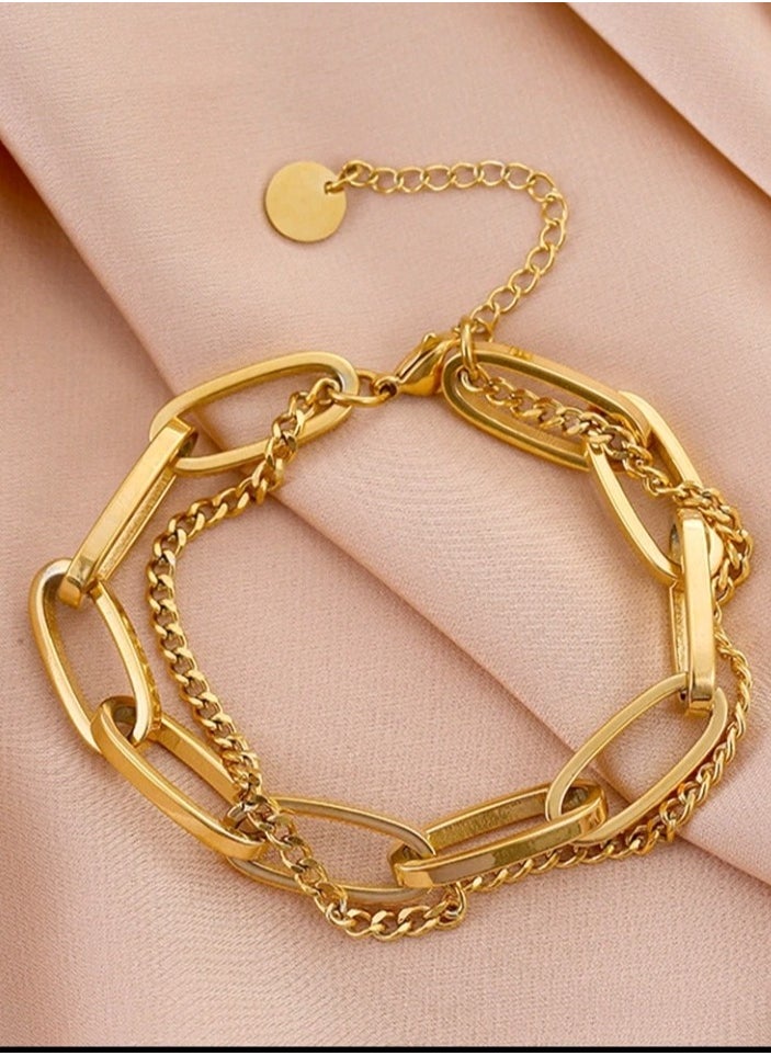 Jewelry For Life - High Quality Stainless Steel Trendy Bracelet For Women - Image 1