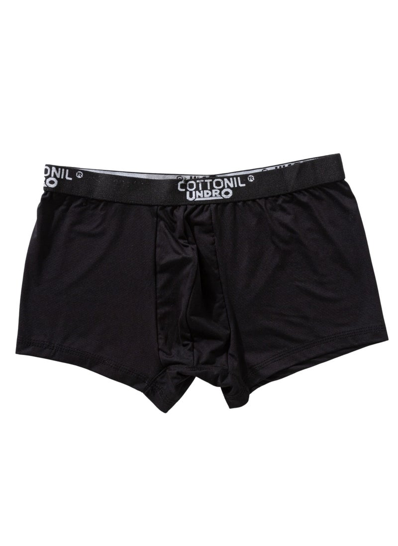 COTTONIL Pack of 3 Plain Color Microfiber Undro Boxer for Men  - Image 5