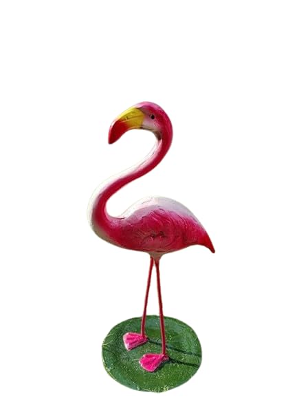 The Decorshed Garden Side Flamingos Lawn Decoration, Garden Animals, Flamingo for Home Decor, Decoration-Pink - Image 2