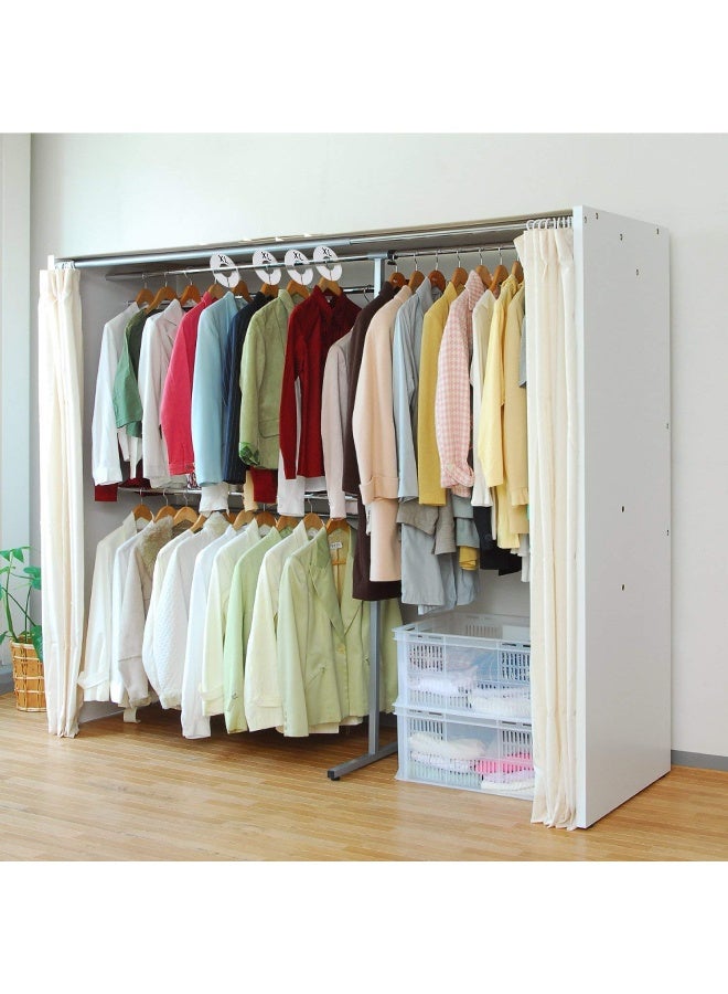 FindUWill 20 Pack Clothing Rack Size Dividers, Wardrobe Round Hangers Label Closet Dividers with 1 Piece Marker Pen for Clothes Organization(White, Blank) - Image 3